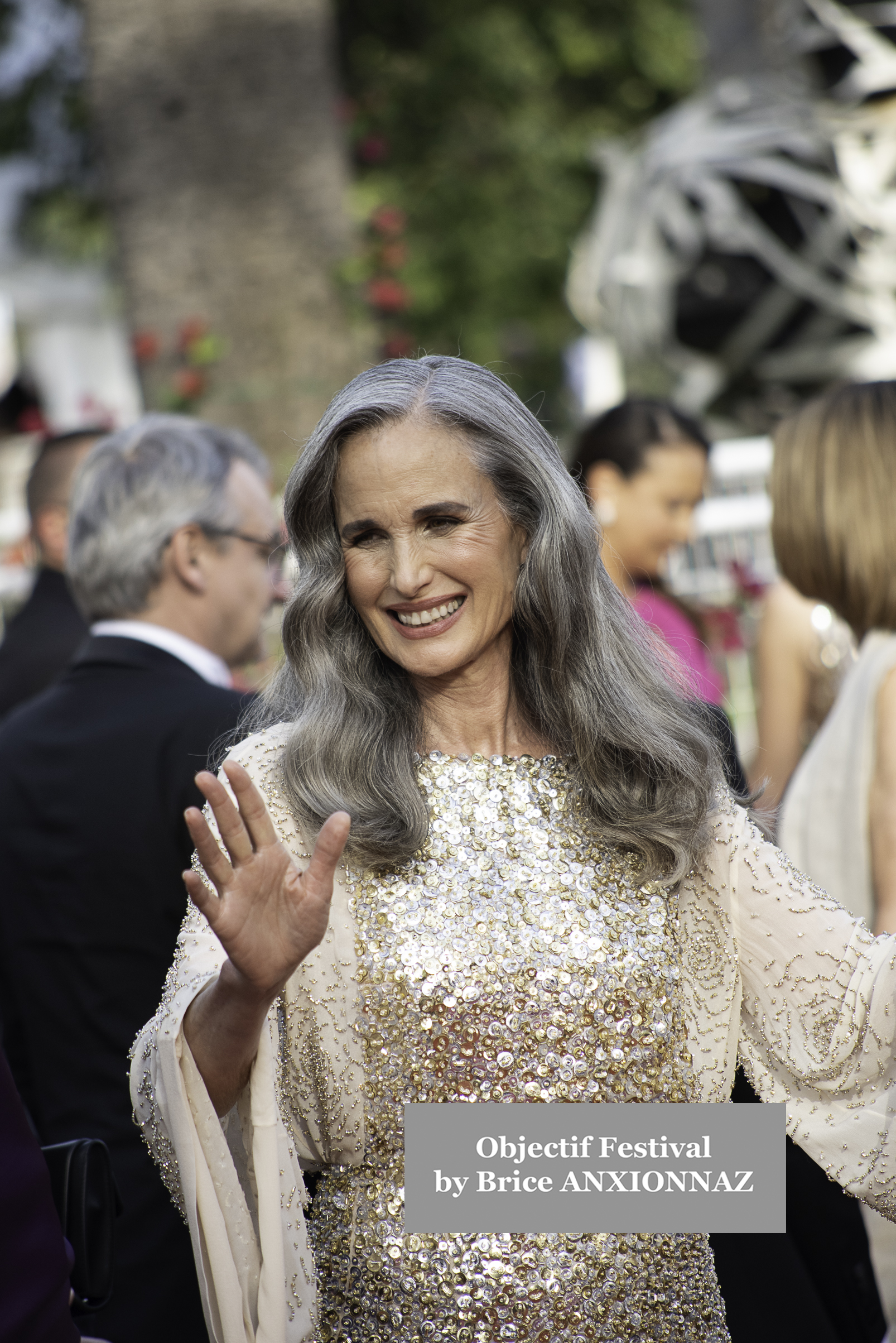 Andie MacDowel / 77th Cannes International Film Festival / Objectif Festival by Brice ANXIONNAZ